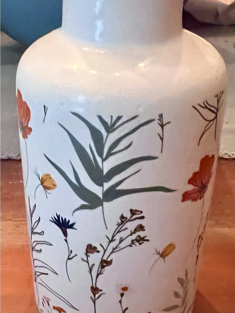 Bundle of 11 Threshold vases & 1 with a matching lidded canister & faux flowers